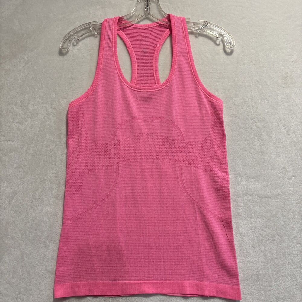 Lululemon Women's Swiftly Tech Tank Top 6 Bubblegum Pink Gym Workout Racerback
